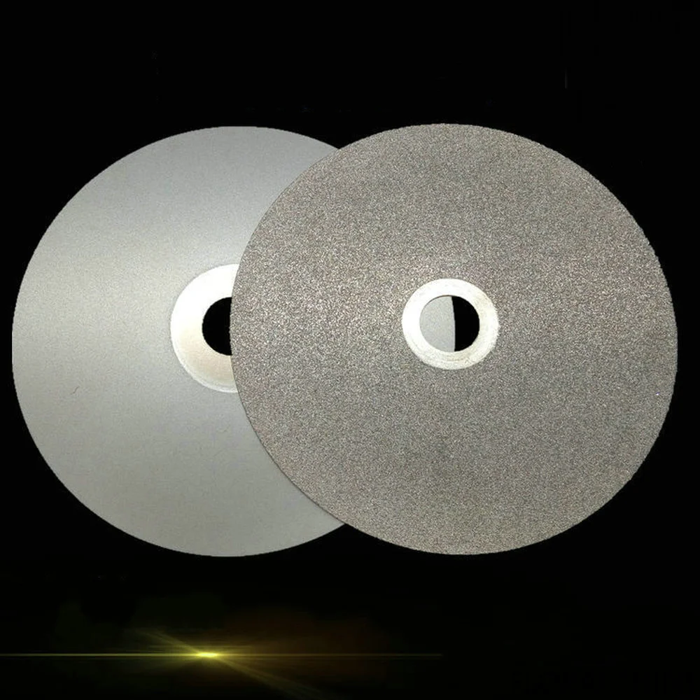 6 Inch Inner Hole 12.7MM Diamond Polishing Disc Flat Lap Grinding Wheel Grinding Lapping Disc Tool Polishing Laps