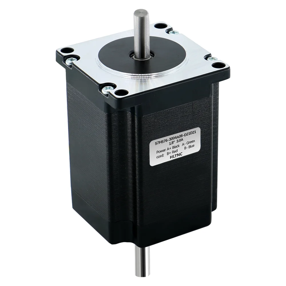 HLTNC 57mm 3a Nema 23 4 wire 2 phase Stepper motor 82mm length 2.2 N.m torque 315Oz-in Nema23 engine for CNC Engraver Router