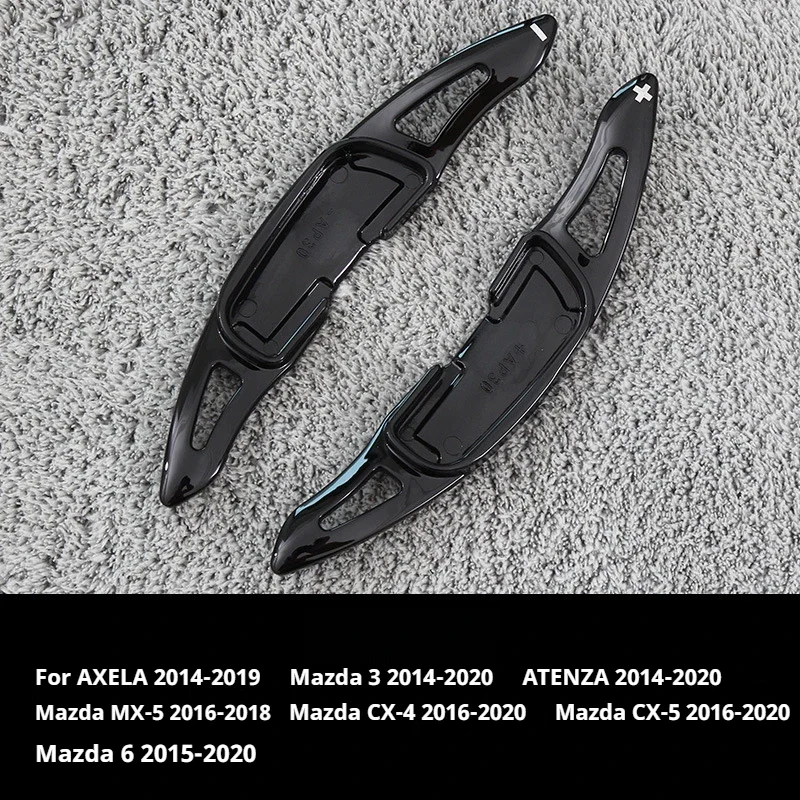 

For Mazda 6 Axela CX-4 CX-5 MX-5 Atenza Shifter Paddle Extension Gearbox Accessories ABS Steering Wheel Paddle Shift
