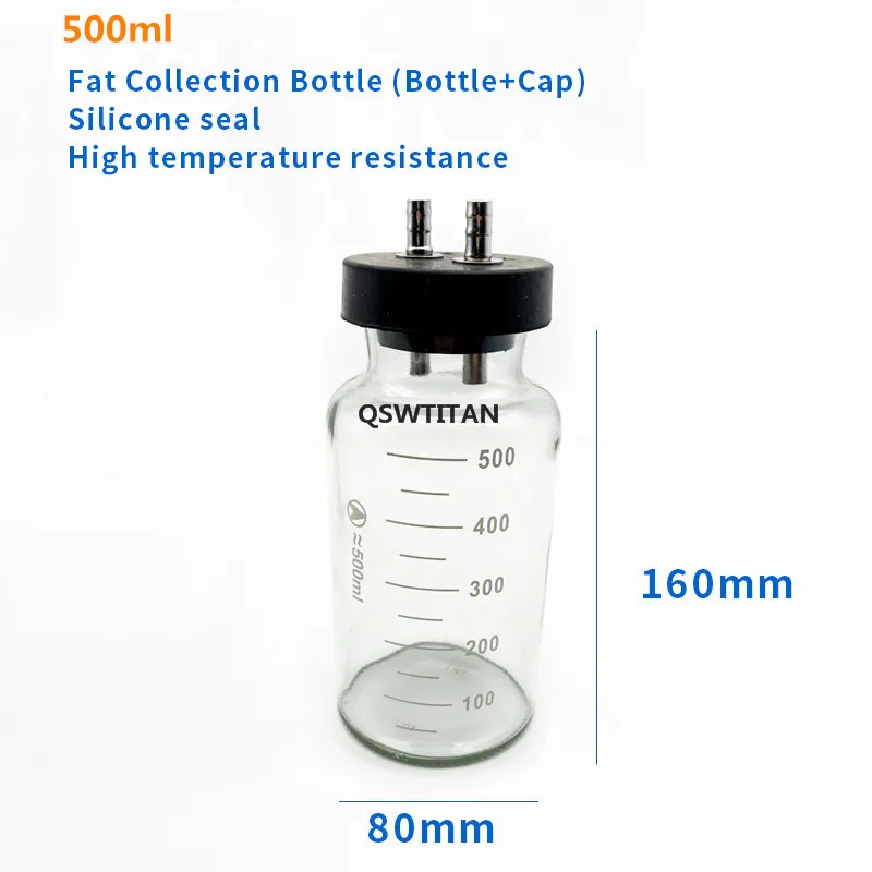 Fat Collection Autoclavable Canister Liposuction Collection Bottle for Cosmetic Liposuction Tools