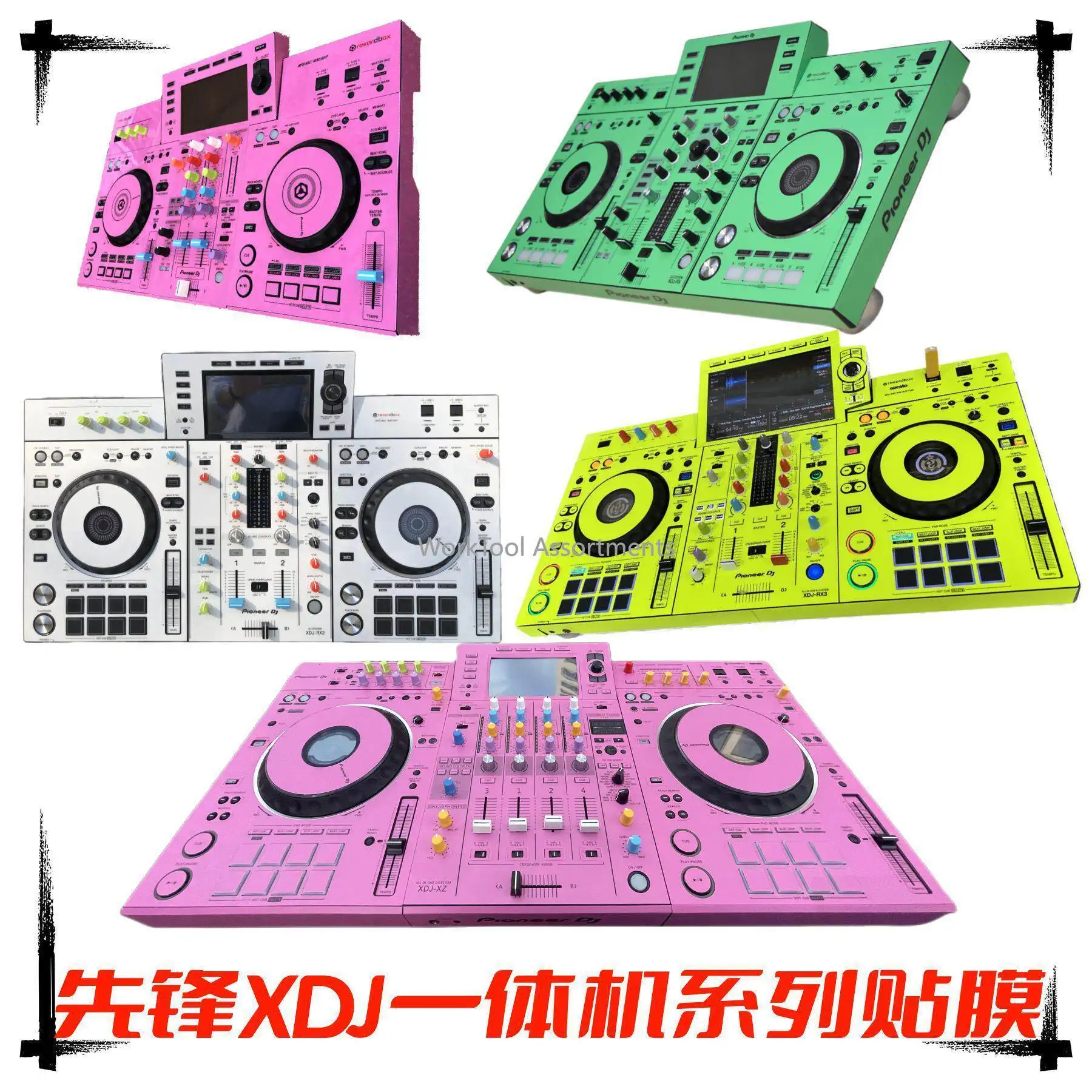 Tapis de protection intégral pour contrôleur DJ tout-en-un Pioneer XDJ-RX3 RR