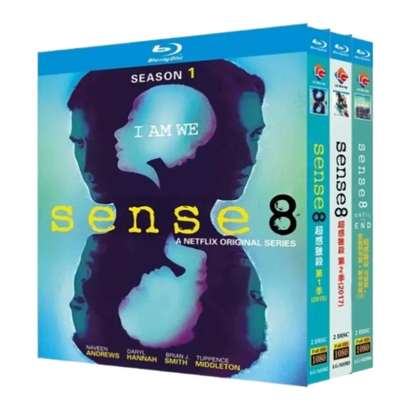 Sense8 season 1-2 daca Blu-ray disc