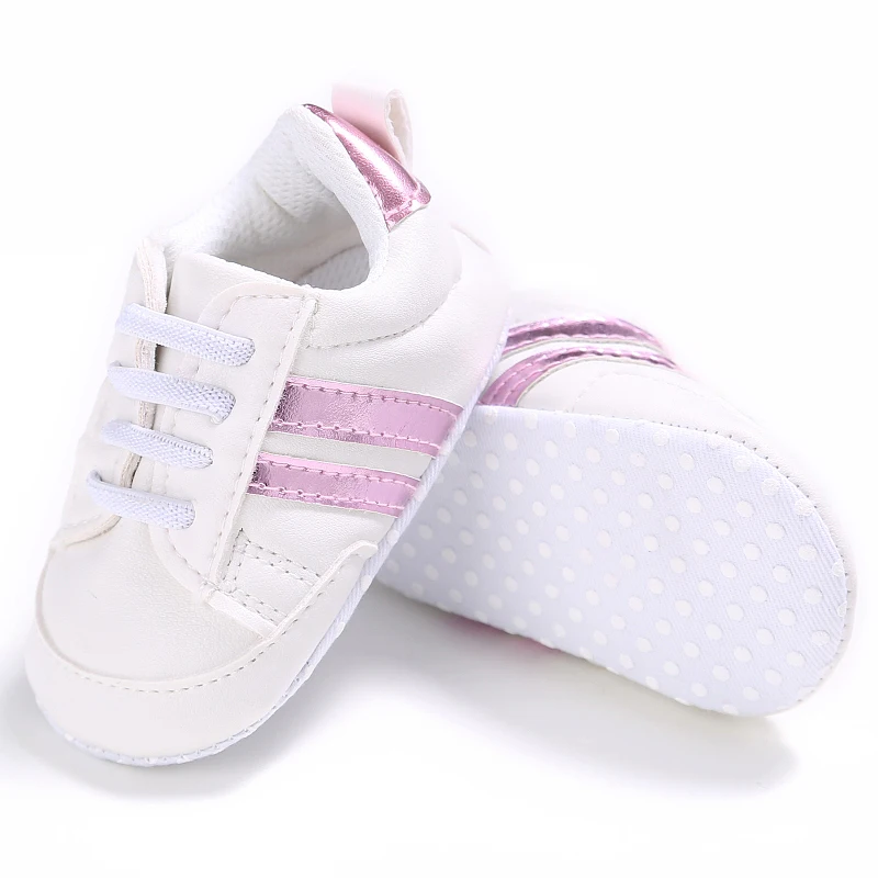 Spring Autumn Baby First Walking Shoes Toddler Boy Shoes Infant Girl Sneakers PU Leather Soft Casual Baby Sport Shoes 1 2 Years