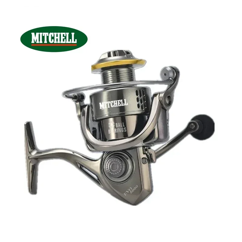 MITCHELL All Metal  Fishing Reel 15Kg Max Drag Power Spinning Wheel Fishing Coil Shallow Spool Suitable for All Waters