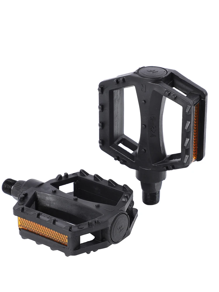 AliExpress West Biking WEST BIKING Kids Bicycle Pedals Ultralight Anti-Slip ABS Safety Warning Reflective Children Cycling 9/16 1/2 Kids Bike Pedals