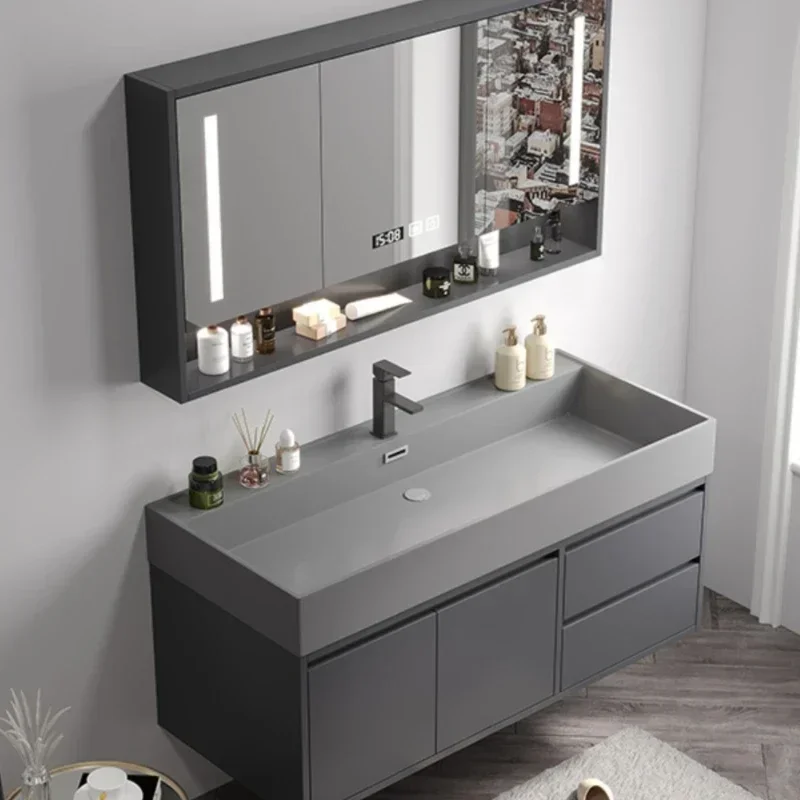 Narrow Furniture Bathroom Cabinet Storage Washbasin Column Corner Multipurpose Bathroom Cabinet Wall Hovedskapet Multifunction