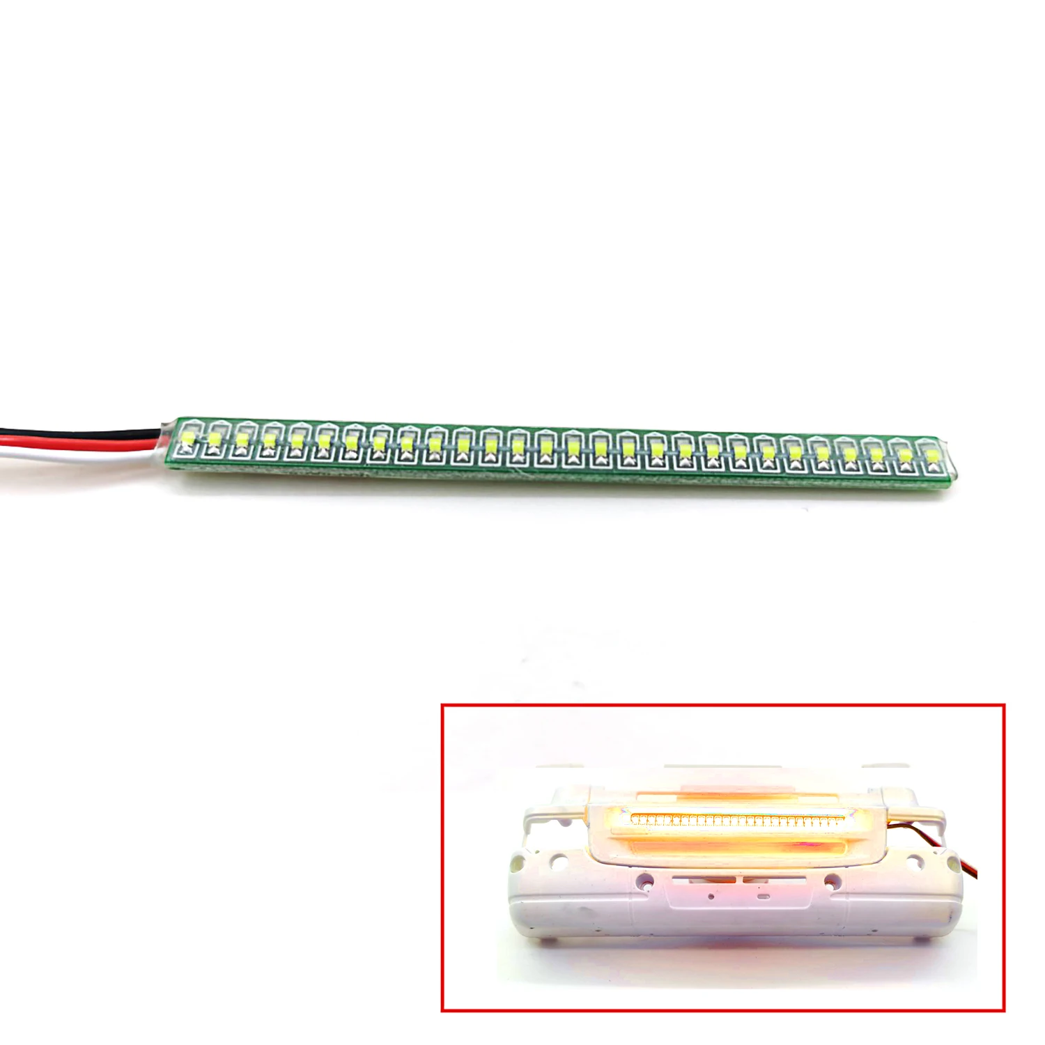 

Degree RC Parts Lamp Light Led for 1/14 Tamiyaya RC Tractor Truck Car Air Intake Grille Cover DIY Model Accessories TH20091