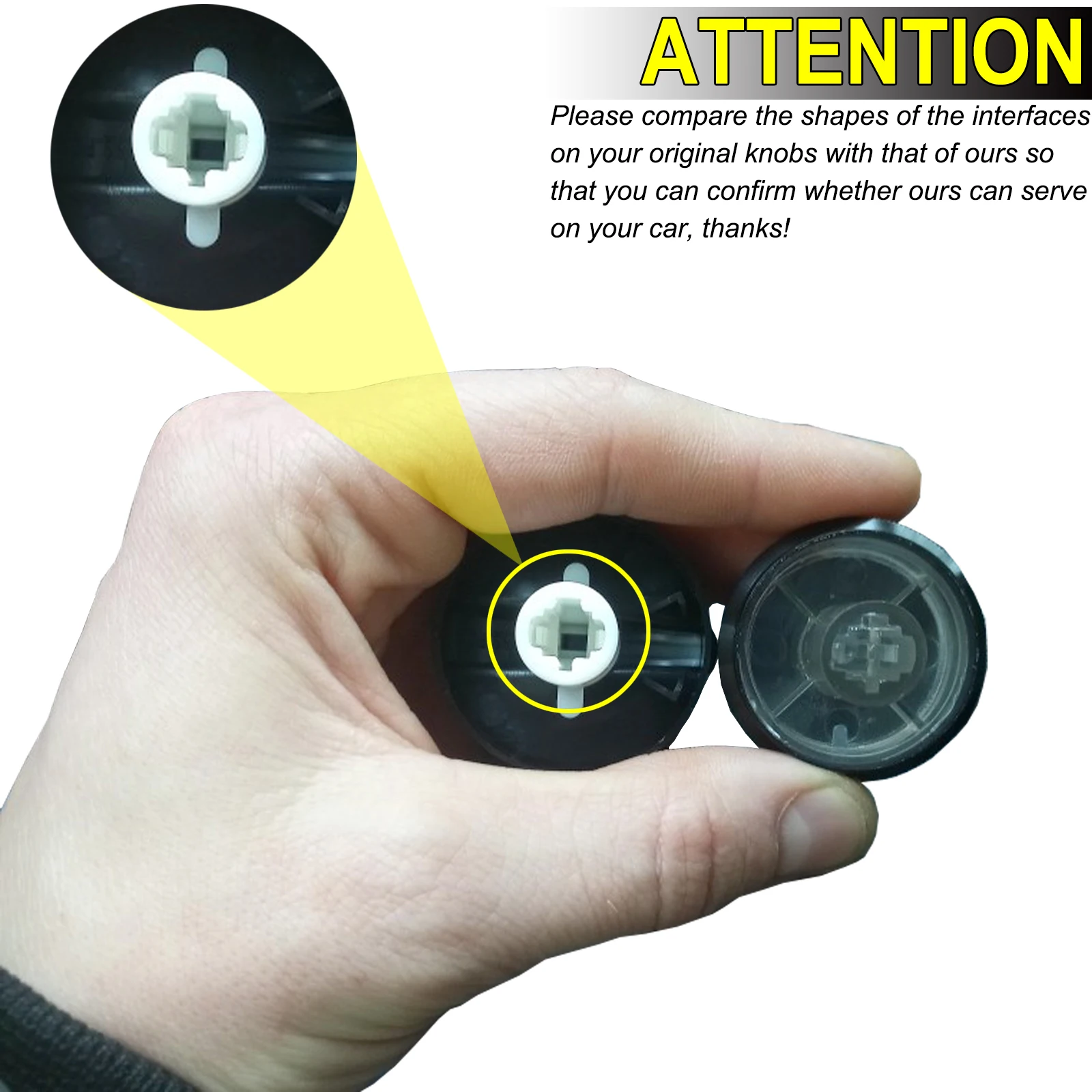 3pcs AC Air Conditioning Aluminum Alloy Switch Heat Control Knob For Nissan Qashqai Dualis J10 2006-2013 Climate Button Switches