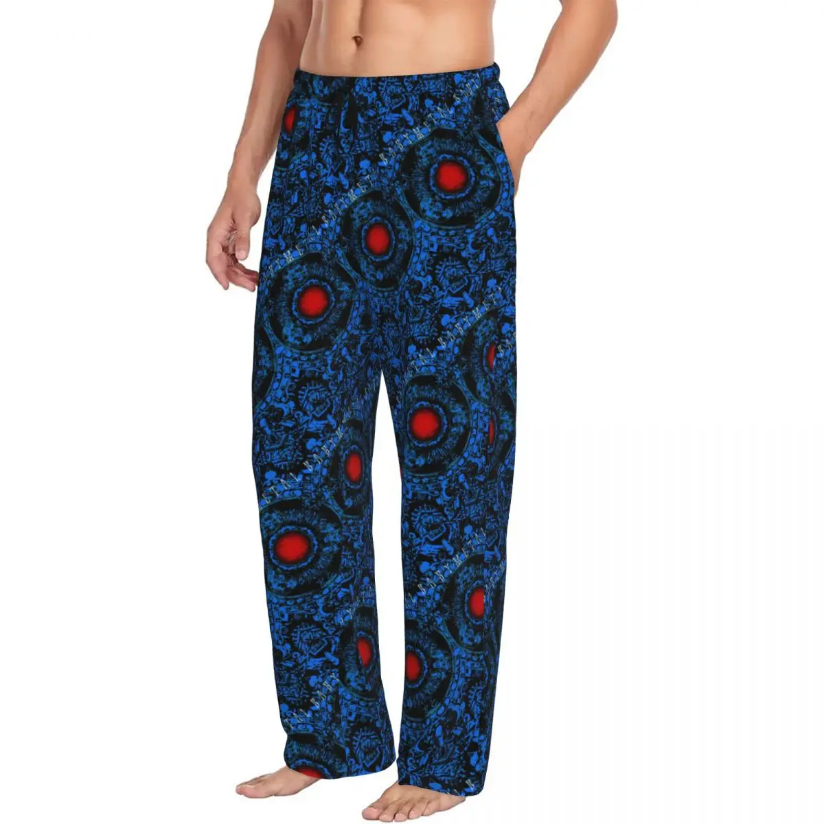 Custom Print Babymetal Pajama Pants for Men Heavy Mental Girls Sleep Sleepwear Bottoms with Pockets view 2