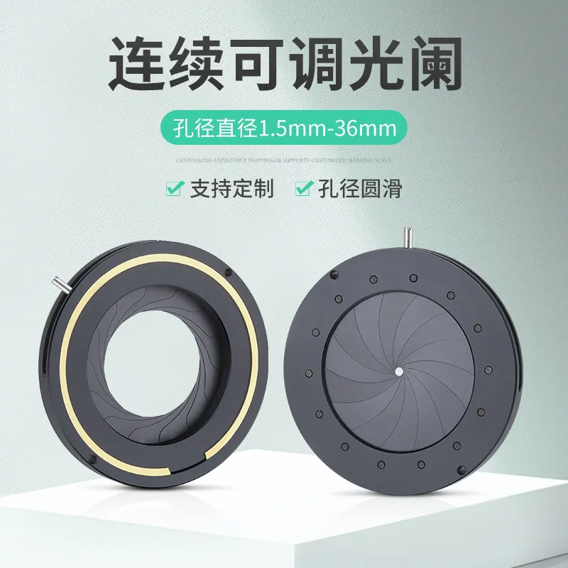 

Модуль диафрагмы: интегрированная, регулируемая, ручная, переменная диафрагма, изменение фокусного расстояния 1,5-36 мм