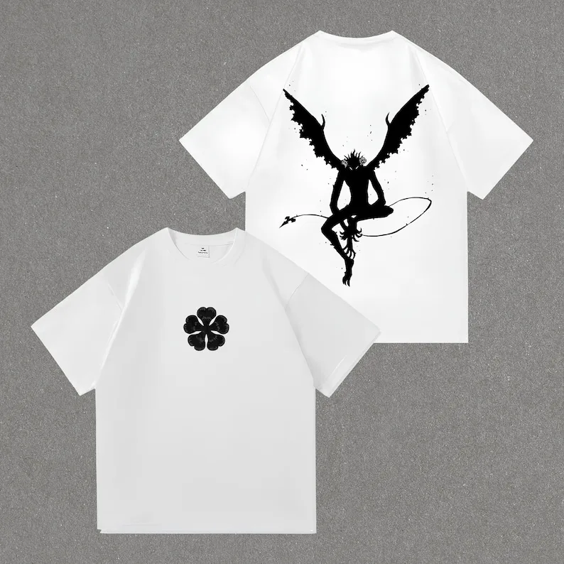 Black Clover Shirt  Anime Tee  Asta Tshirt  Burakku Kuroba Merch