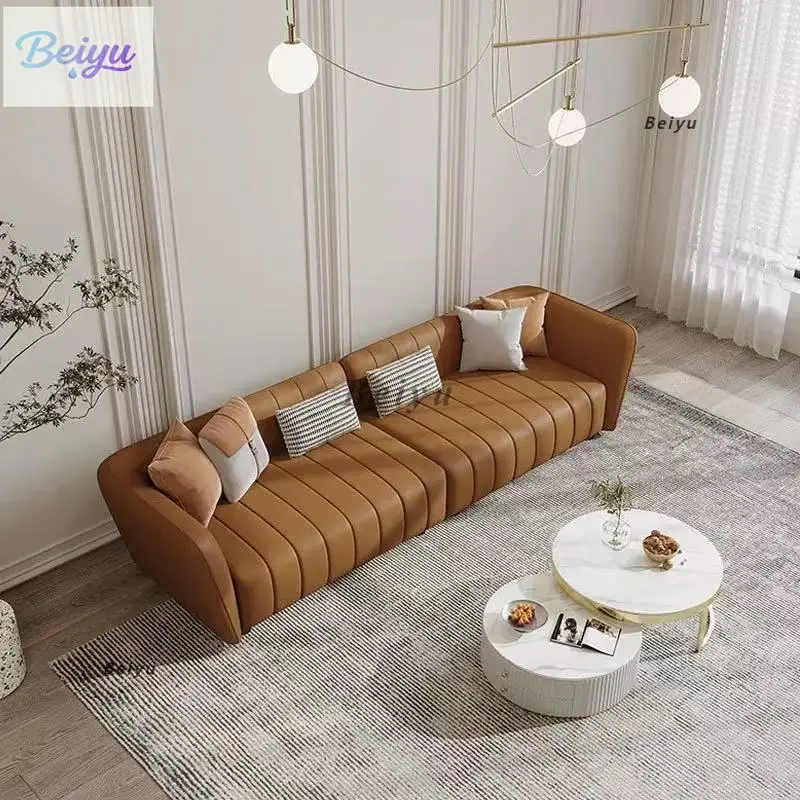 

Скандинавский современный простой wabi-**** ветровые клавиши фортепиано, минималистичный диван, светильник, роскошная технология, кожаный диван, маленькая квартира, гостиная