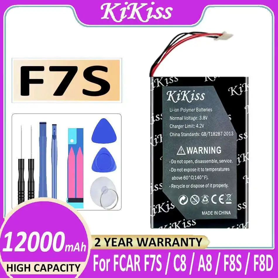 

12000Mah Automotive Diagnostic Equipment Battery For Fcar F7S Lightweight