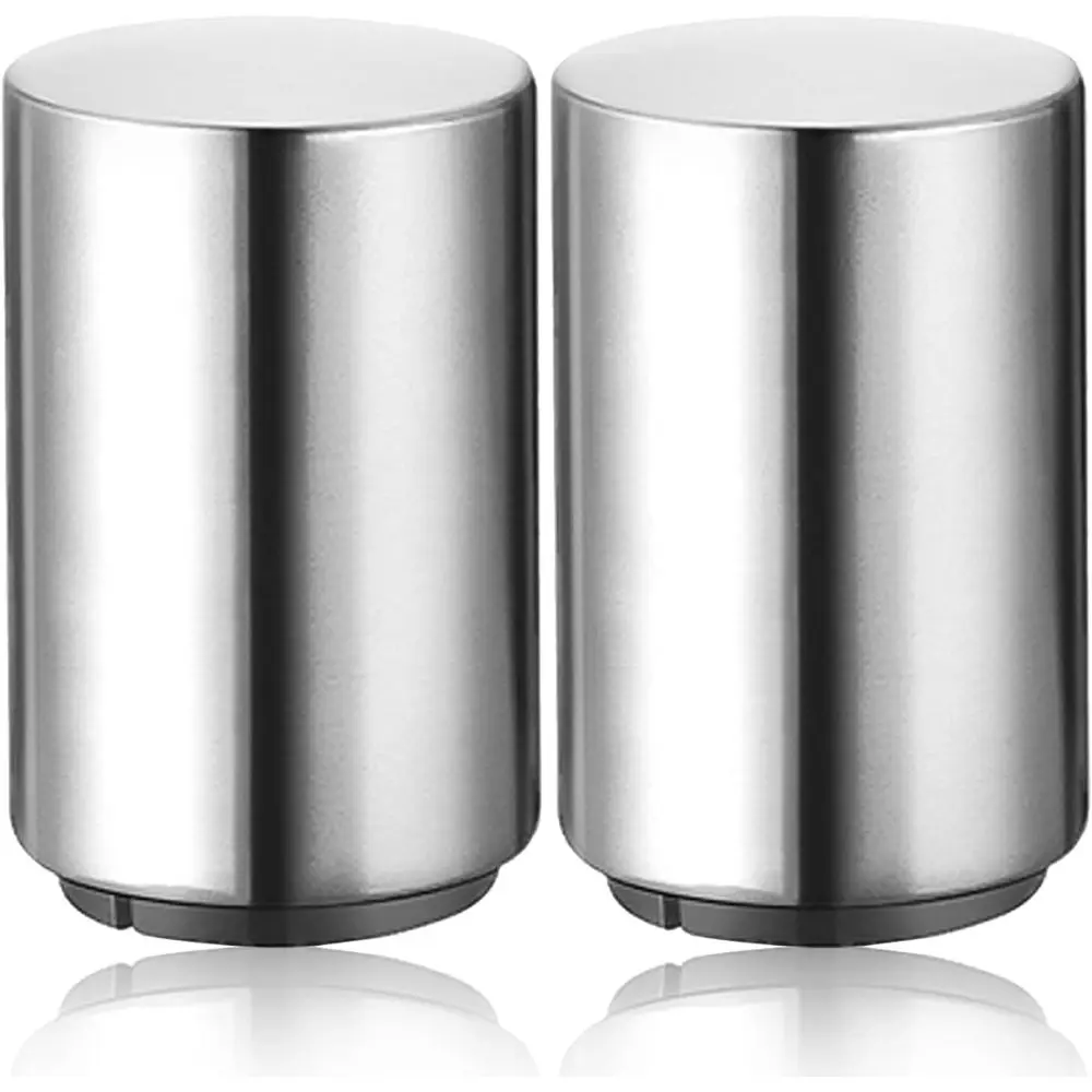 2PCS Metal Automatic Magnetic Glass Bottle Openers, Wine Bartender Tool Catcher or Bar, Party, Wine Ceremony, Restaurant Househo