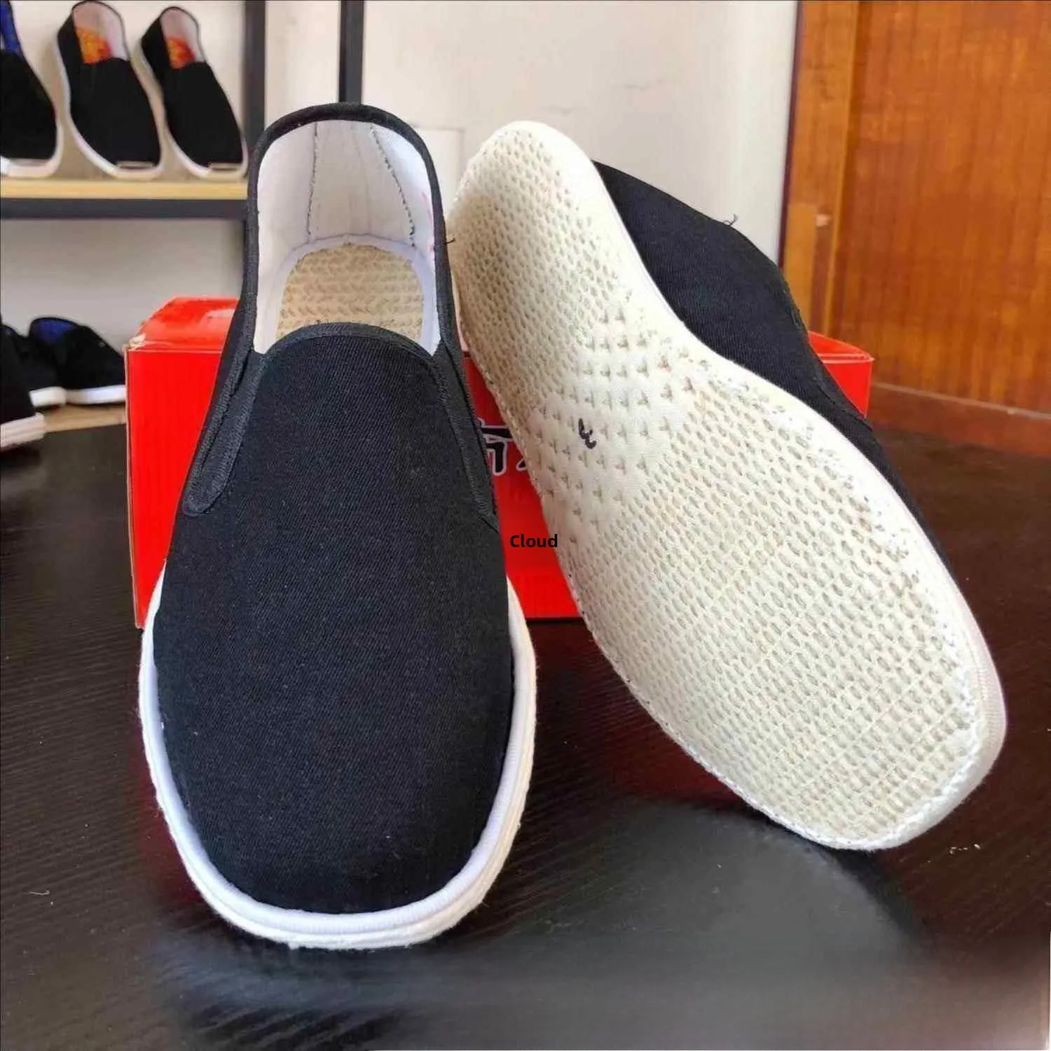 Traditional Handmade Beijing Knot Hemp Rope Multi-Layered Bottom Breathable Rural Cloth Shoes for Men And Women in Spring And...