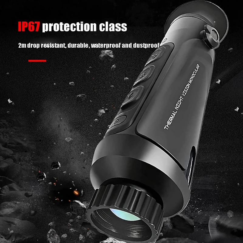 GOYOJO Thermal Monocular for Hunting 384X288(50 Hz) Thermal  Scope CS-1Max/CS-5A640*512, Target Tracking
