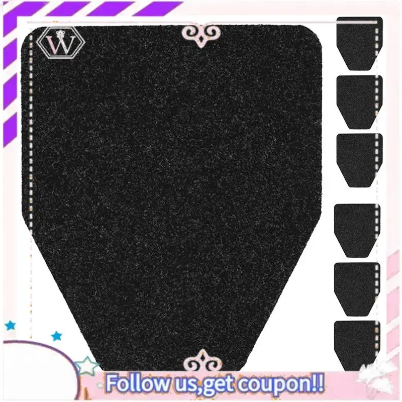 

Коврики для писсуара премиум-класса, 6 упаковок, подушечки для писсуара, напольные коврики для писсуара для мужчин, коммерческие одноразовые нескользящие резиновые подкладки, моющиеся