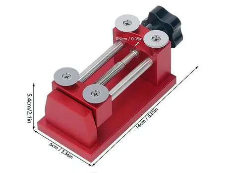 Watch Bezel Baffle Removal Tool Watch Bezel Remover 4 Round Blades Opener Watchmaker Tool for Repair Maintenance Bezel Remover