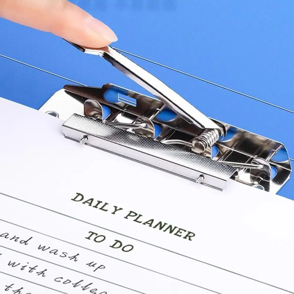 New A4 Folder Vertical Hanging Thickened Office Visitor Record Folder Reusable Test Paper Storage Folder