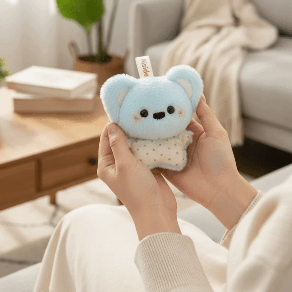 Kawaii PP Cotton Koala Plush Doll Animal Cartoon Bean Bag Doll Cotton 10cm Cute Animal Plush Toy Gift For Kids