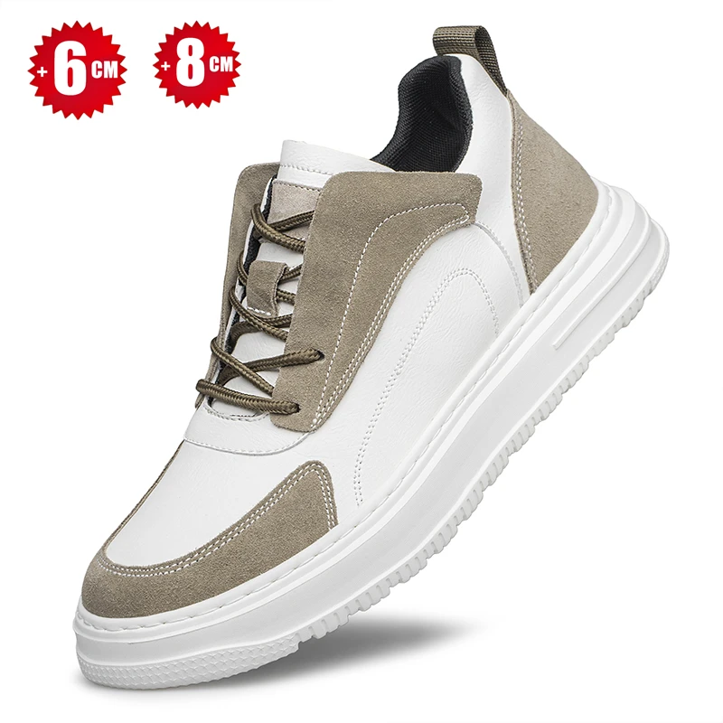 

Ladies Non-Slip Sports Thick Bottom Height Increase Shoes Height-Boosting 6/8/10cm Sneakers Women Stylish Casual Walking Shoes