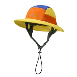 Casquette de surf unisexe UPF50 +, chapeau de pêche pour la plage en plein air à séchage rapide, chapeau de soleil respirant et imperméable