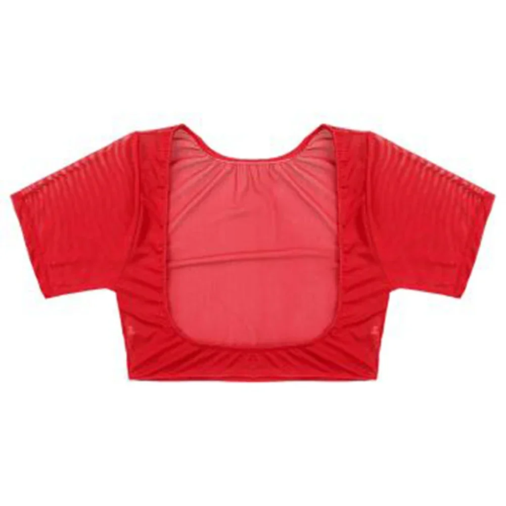 Womens Sexy T-shirts Soft See Through Crop Top Open Bust Short Sleeves T-Shirt Causal Y2k Clothes Elastic Tops Woman Clothing