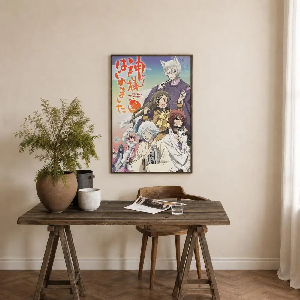 Anime Kamisama Kiss Poster Self‑Adhesive Waterproof PP Poster Coffee House Bar Wall Art Sticker Room Home Decor