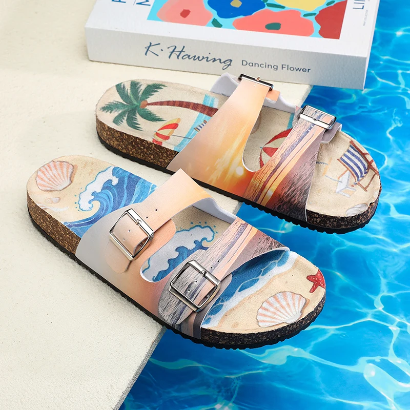 

Multi-scene men indoor slides home & balcony dual use, soft sole, breathable slippers for summer daily life