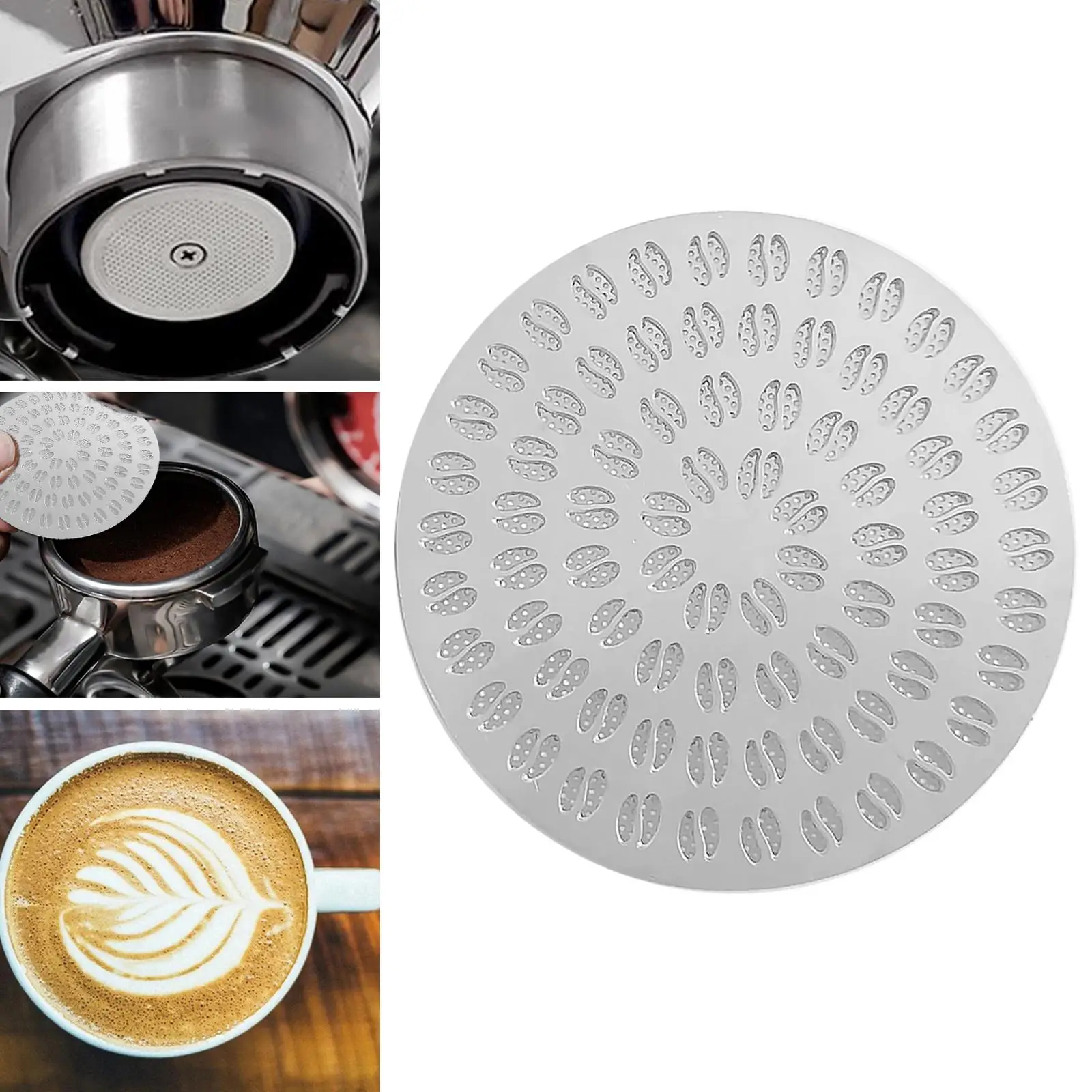 Stainless Steel Coffee Sintered Screen for Espresso Machine Portafilter Basket