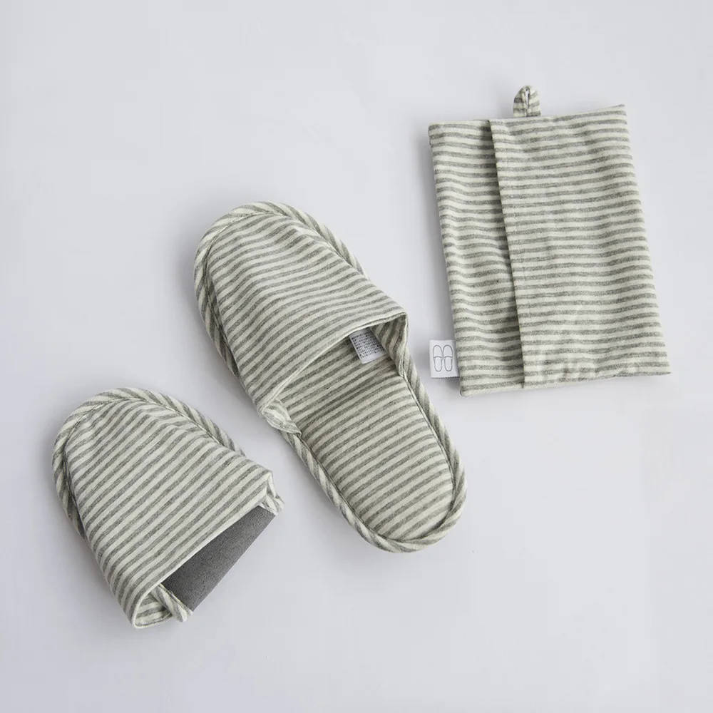 Travel Portable Slipper With Storage Bag Multiple Use Hotel Spa Folding House Home Guest Indoor Slippers Convenient