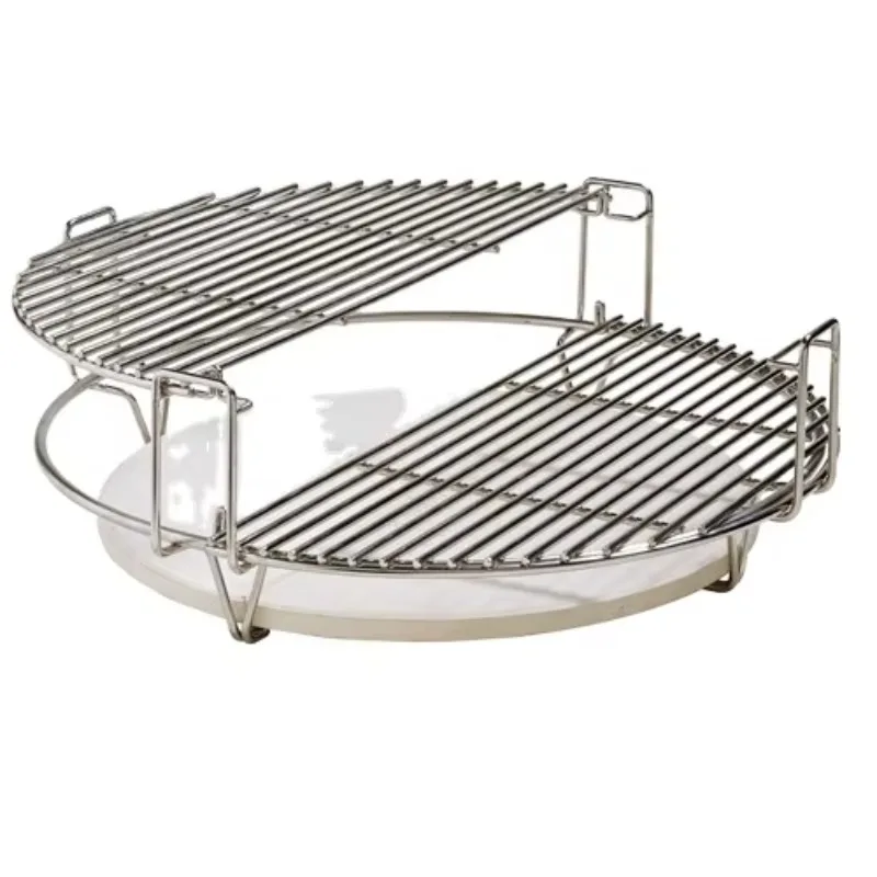 Accessoires pour barbecue Kamado Auplex, système de cuisson Divide & Conquer, extenseur de cuisine extérieure