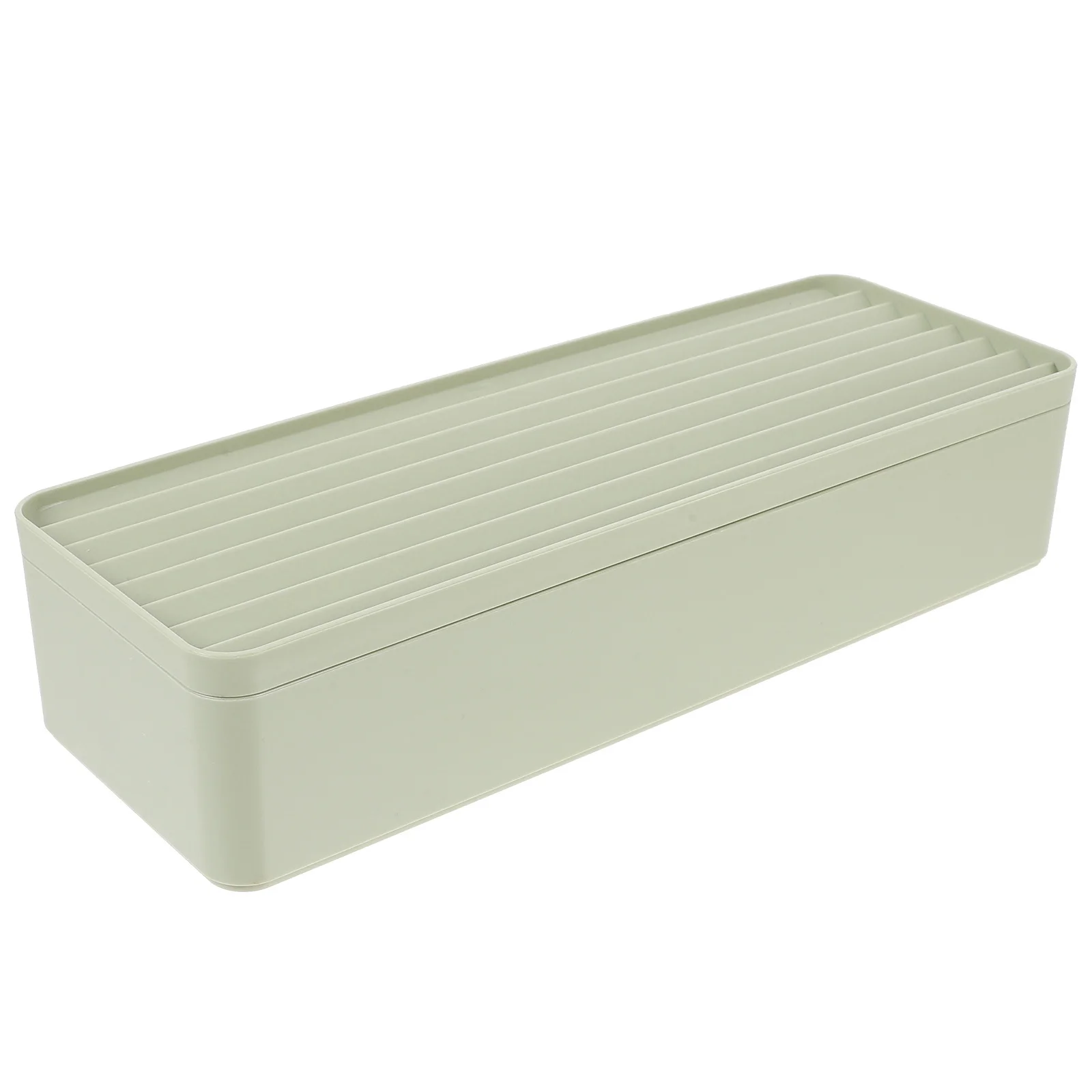 

Data Cable Organizer Compartment Cord Storage Box Lid For Desktop Home Office Dorm Wire Management Cable Organizer Box