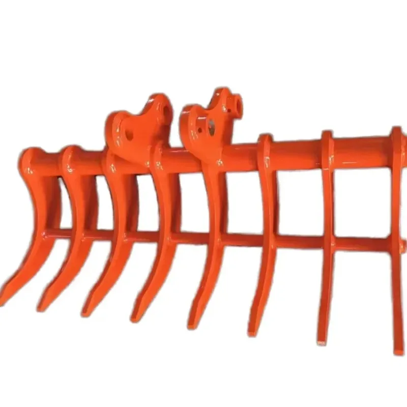 

RZS Excavator Attachment Rake The Ultimate Tool for Precise Ground Conditioning