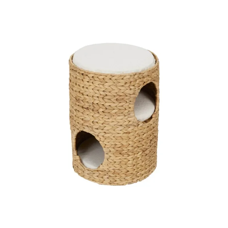 

Neith 3-Tier Woven Water Hyacinth Cat Tower,