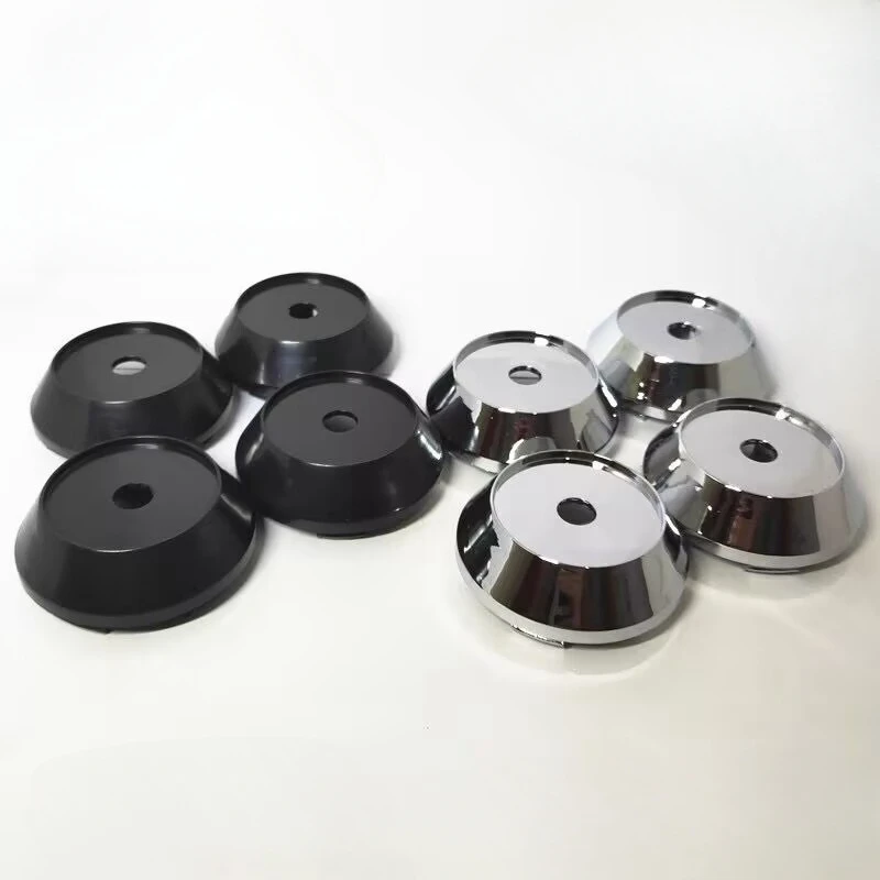 

4pcs Universal ABS 65mm Car Wheel Center Cap Rim Hub Caps Dust-proof Cover Car Accessories Fit 45mm Logo Emblem Stickers