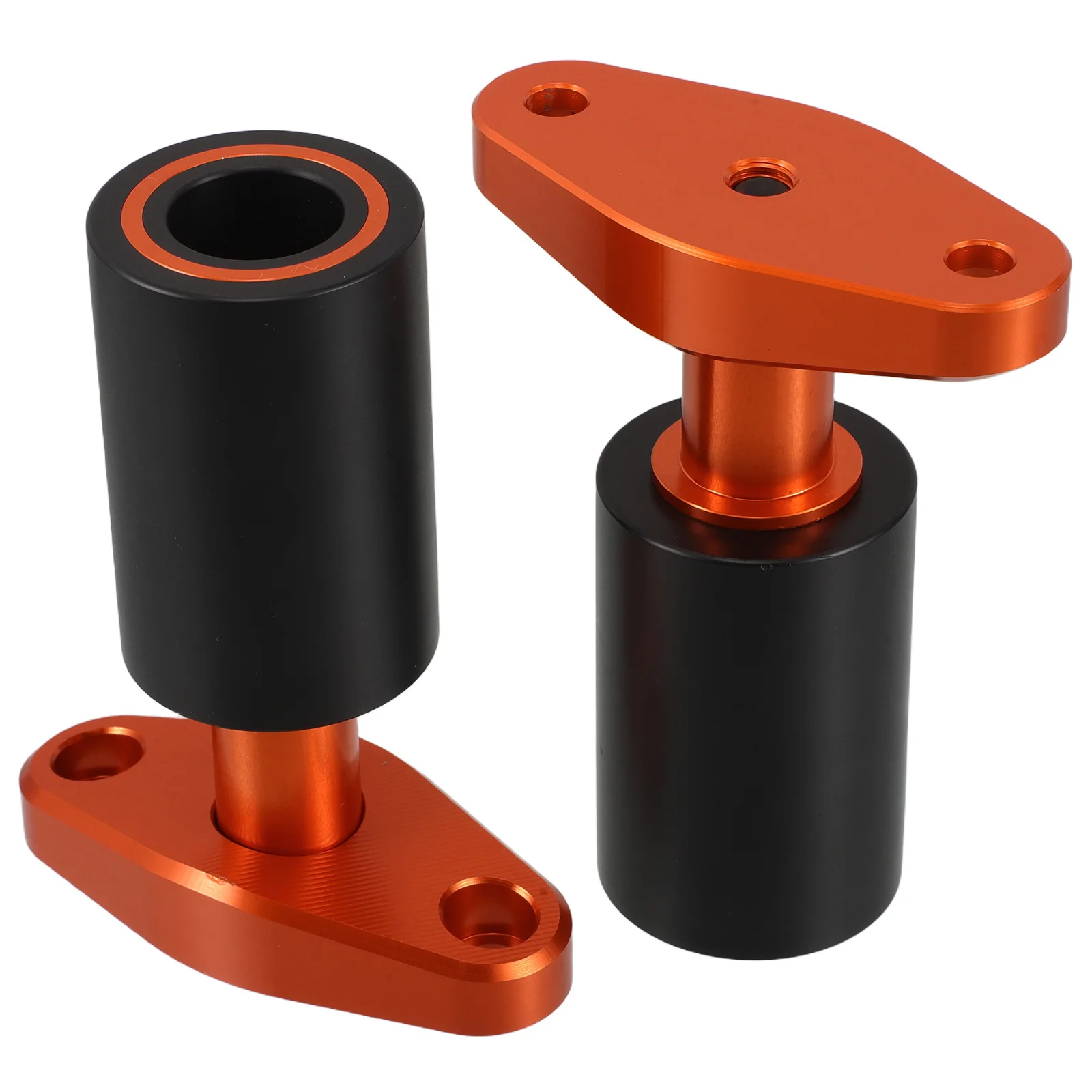 

2Pcs Motorcycle Frame Sliders Aluminum Anti-Crash Protector Universal Exhaust Pipe Protection Kit Motorbike Guard Falling Damage