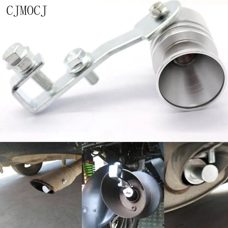 UNIVERSAL Motors Modified Tail Throat Whistle Motorcycle Sound Simulator Automobile Turbine Whistle Exhaust Pipe Turbine Whistle