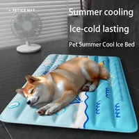 Dog Cooling Mat Summer Pet Cold Bed Extra Large For Small Big Dogs Pet Accessories Cat Durable Blanket Sofa Cat Ice Pad Blanket