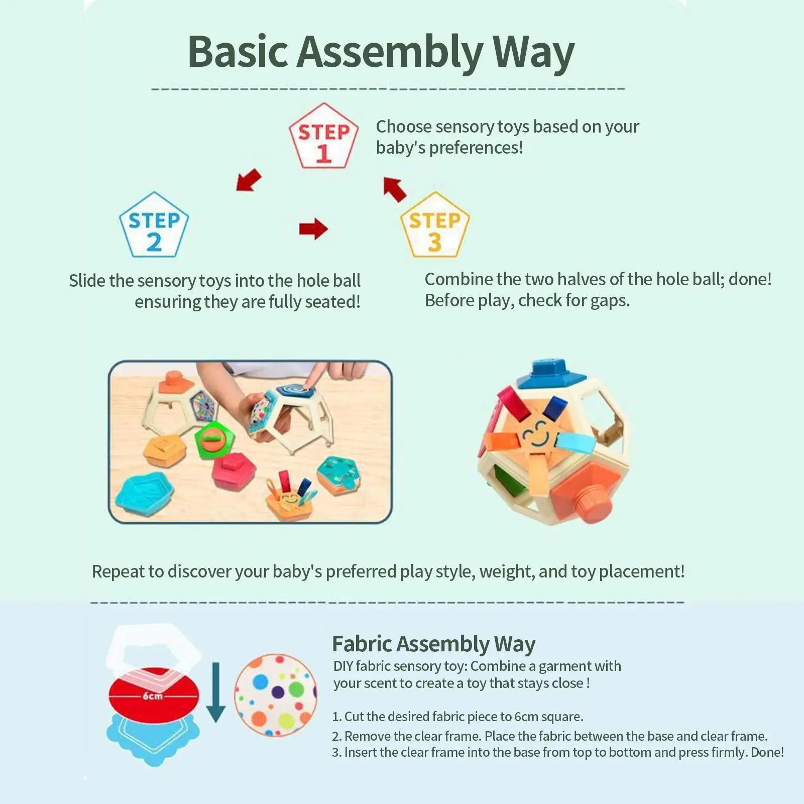 ベビーアクティビティキューブ-幼児旅行アクティビティ-ビジーキューブ-知育玩具-旅行用フィジェット-幼稚園-レストラン-ホームスクール-教会