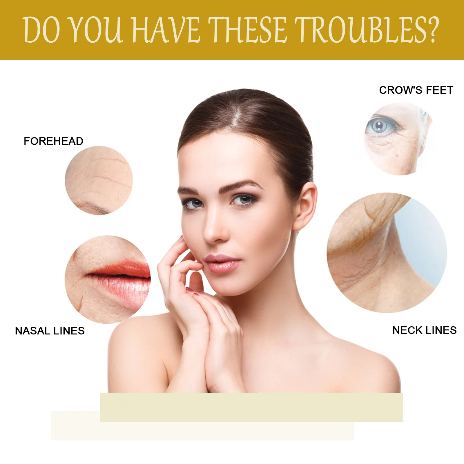 1/2/3 Buah Serum Wajah Racun Lebah Esensi Wajah Pengurang Kerut Pengencang Kulit Penguat Kolagen Alami Esensi Asam Hyaluronik