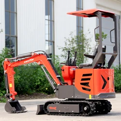 Mini excavators customized with a number of auxiliary tools a multi-purpose small garden excavator for reclamation