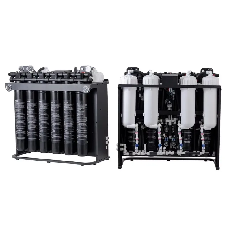 

4800GPD 0.72TPH 12LPM Electric Reverse Osmosis Plastic Water Purifier with Self-Cleaning for Household RV Outdoor Use