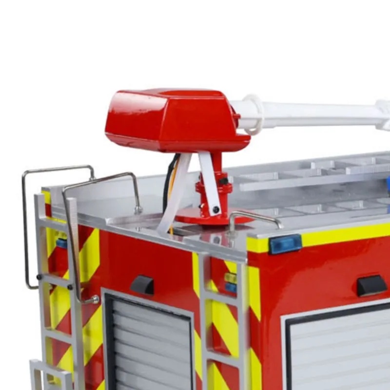 

RC Fire Truck 1/14 6x4 Metal Chassis Radio Control Fire Fighting Truck Light Sound Vehicle Finished Cars Vehicles Model Toys