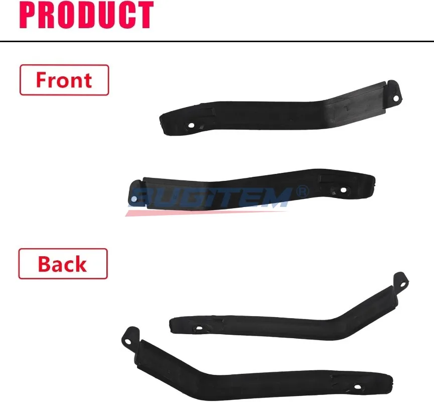 9L3Z1651728AA 9L3Z1651729AA 1 Pair Cab Corner Roof Trim Molding Upper Exterior Left + Right Side For Ford F-150 2009 - 2014