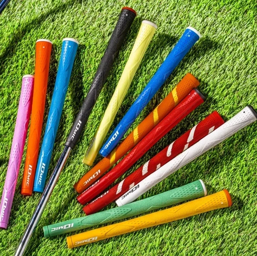 IOMIC-empuñaduras de goma para palos de Golf, accesorio de alta calidad, 11 colores a elegir, 1,8, 13 unidades por lote