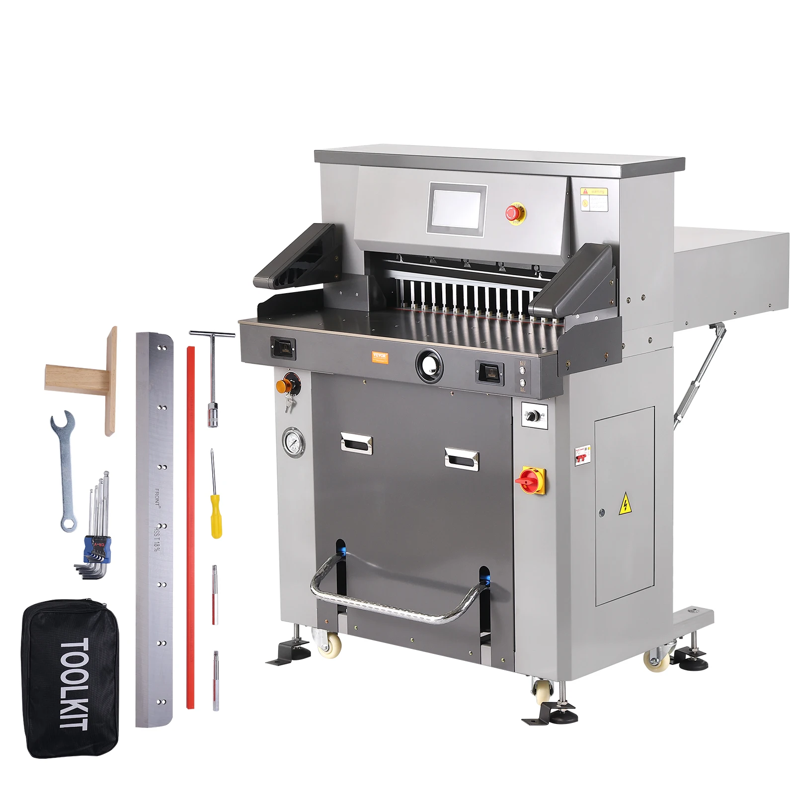 SucceBuy Electric Hydraulic Paper Cutter 19/26in Cutting Width Heavy Duty Electric Paper Trimmer Touchscreen Numerical Control