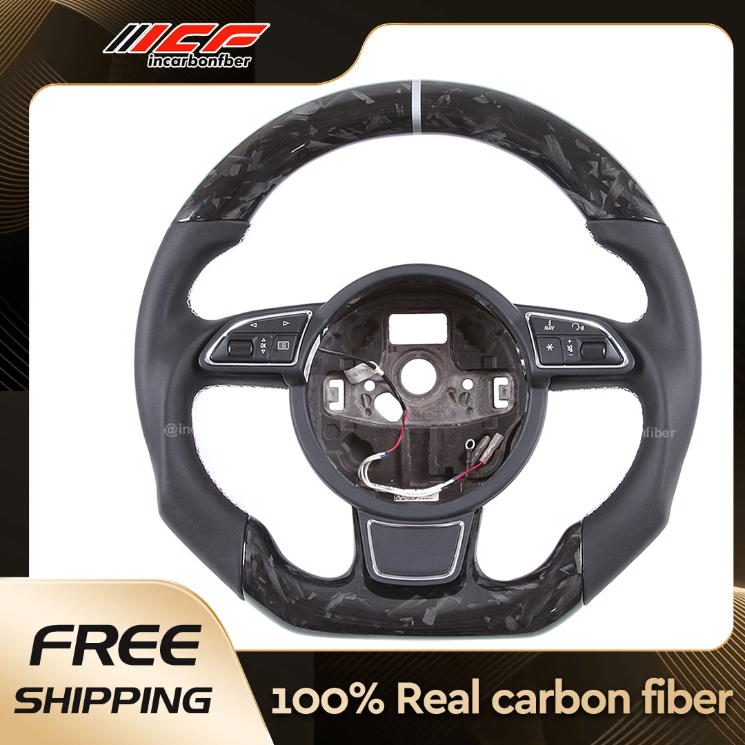

Carbon Fiber Steering Wheel for Audi A1 A2 A3 A4 A5