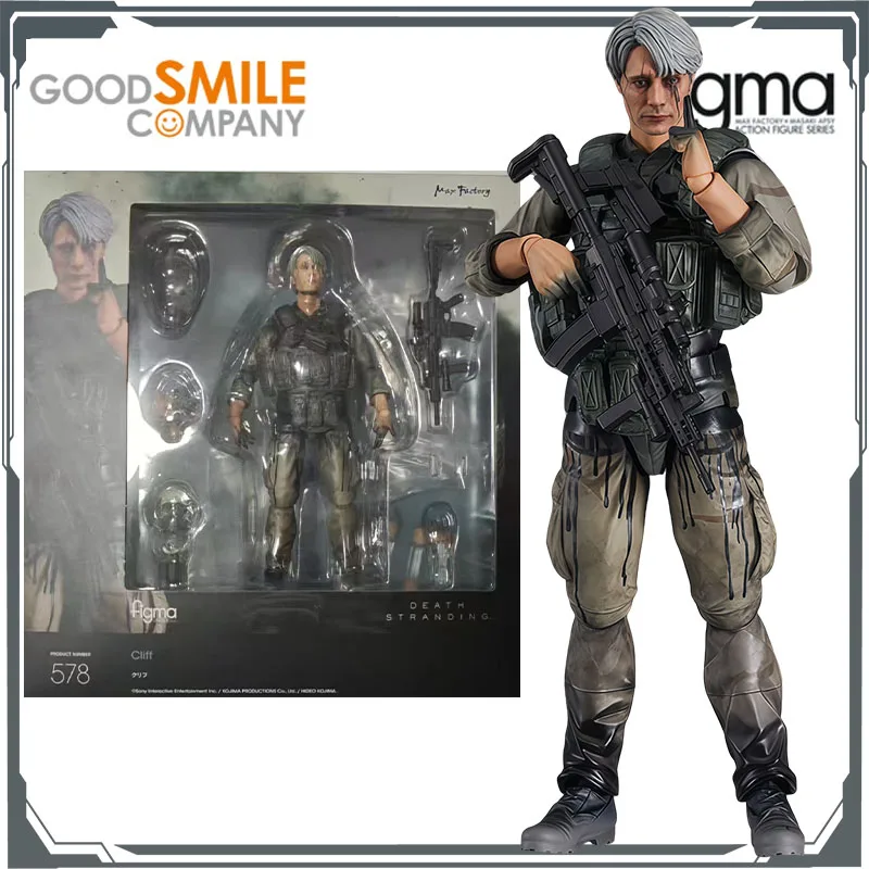 ฟิกม่า ดีธ สตรันดิ้ง คลิฟ ของแท้จาก GSC ขนาด 165 มม. ฟิกเกอร์อนิเมะ ของเล่นสำหรับเด็กผู้ชาย ของขวัญคริสต์มาส ของสะสม โมเดลตกแต่ง