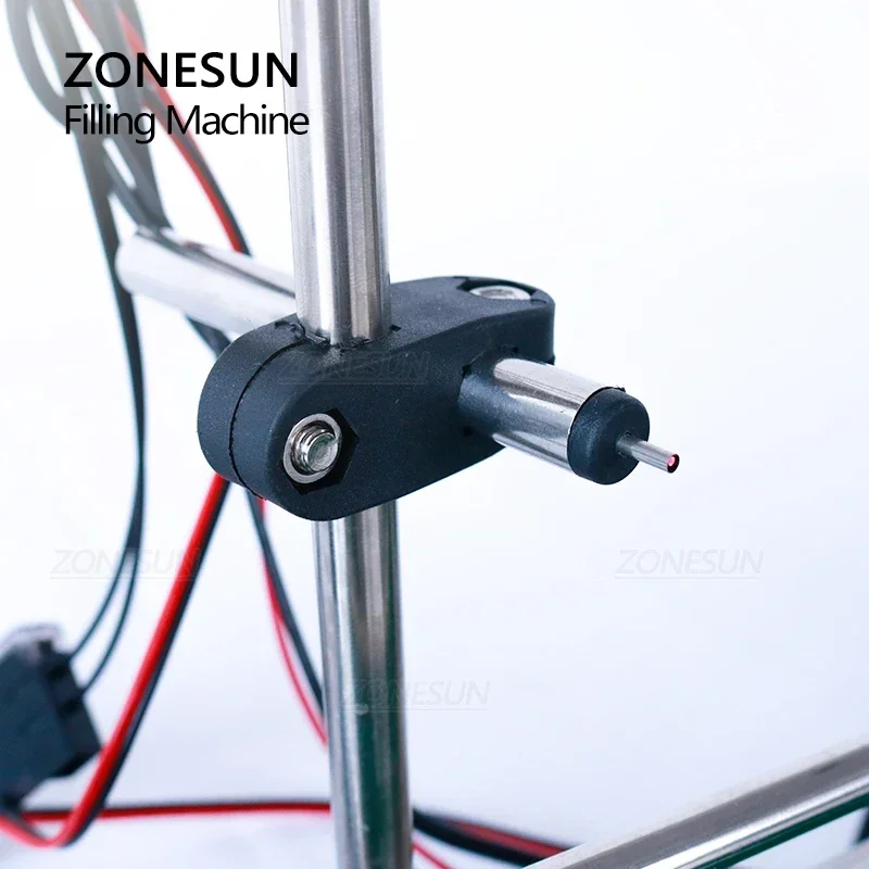 ZONESUN ZS-DTMP1S Автоматическая машина для розлива жидкостей |   Наполнитель магнитного насоса из нержавеющей стали 316, с конвейером для сока, молока, незаменимания